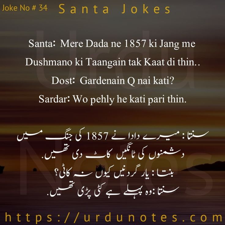 Funny Santa Banta Jokes 6