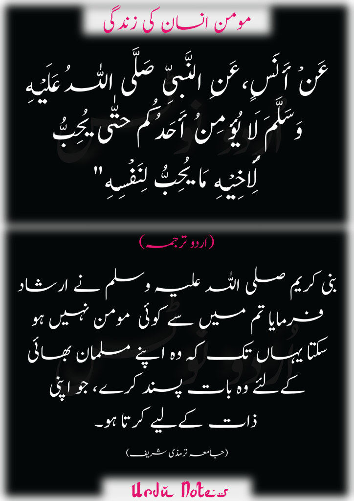 مومن کے متعلق 8 احادیث 4