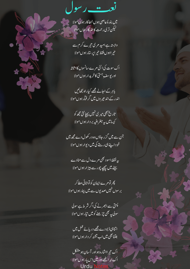 میں بندۂ عاصی ہوں خطا کار ہوں مولا 1