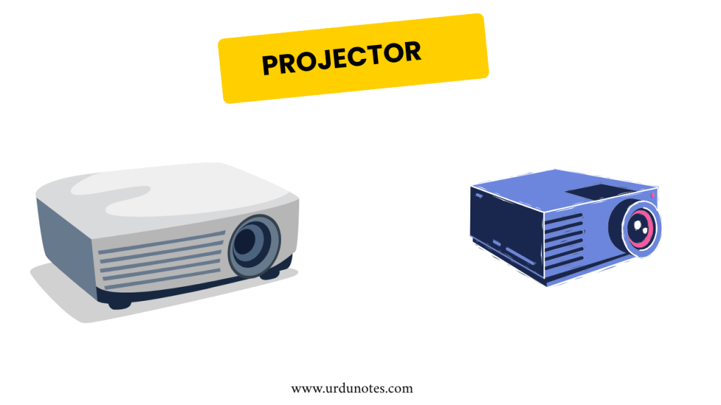 کمپیوٹر کے اندراجی (Input) اور اخراجی (Output) آلات: 11